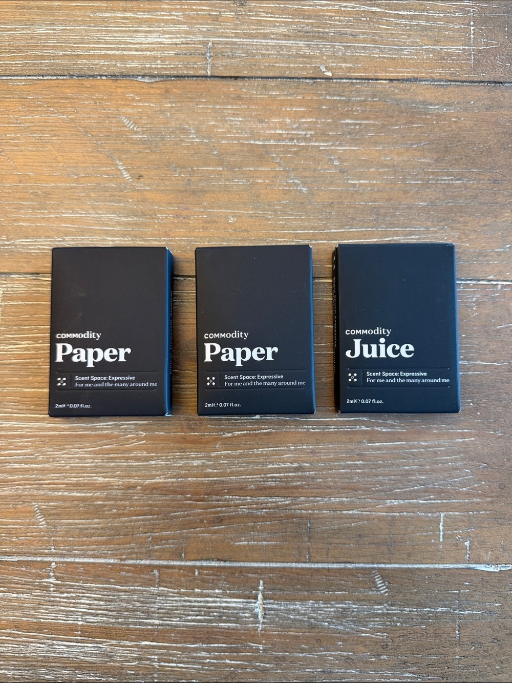 Commodity Samples